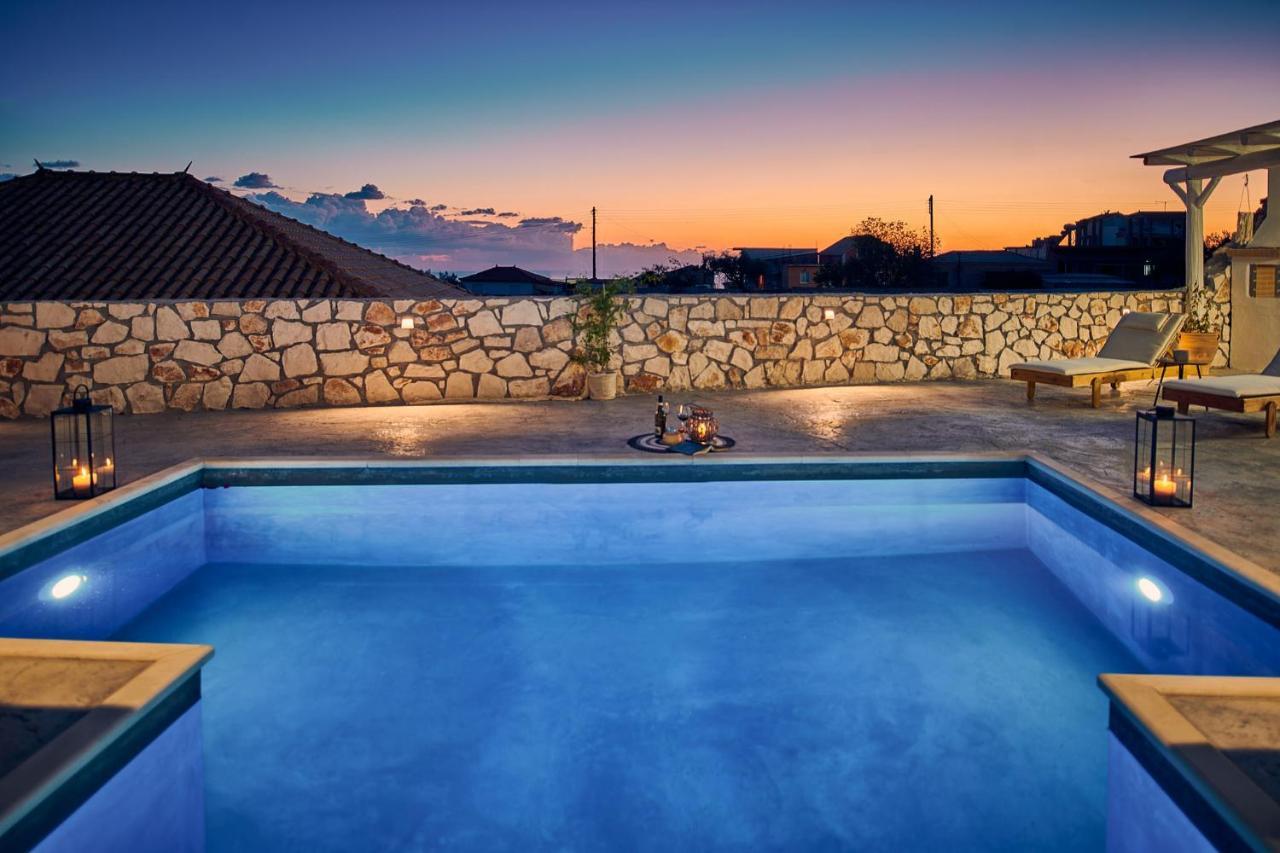 Ioanna Chateau - Luxury Stone Villa Maries  Exterior foto
