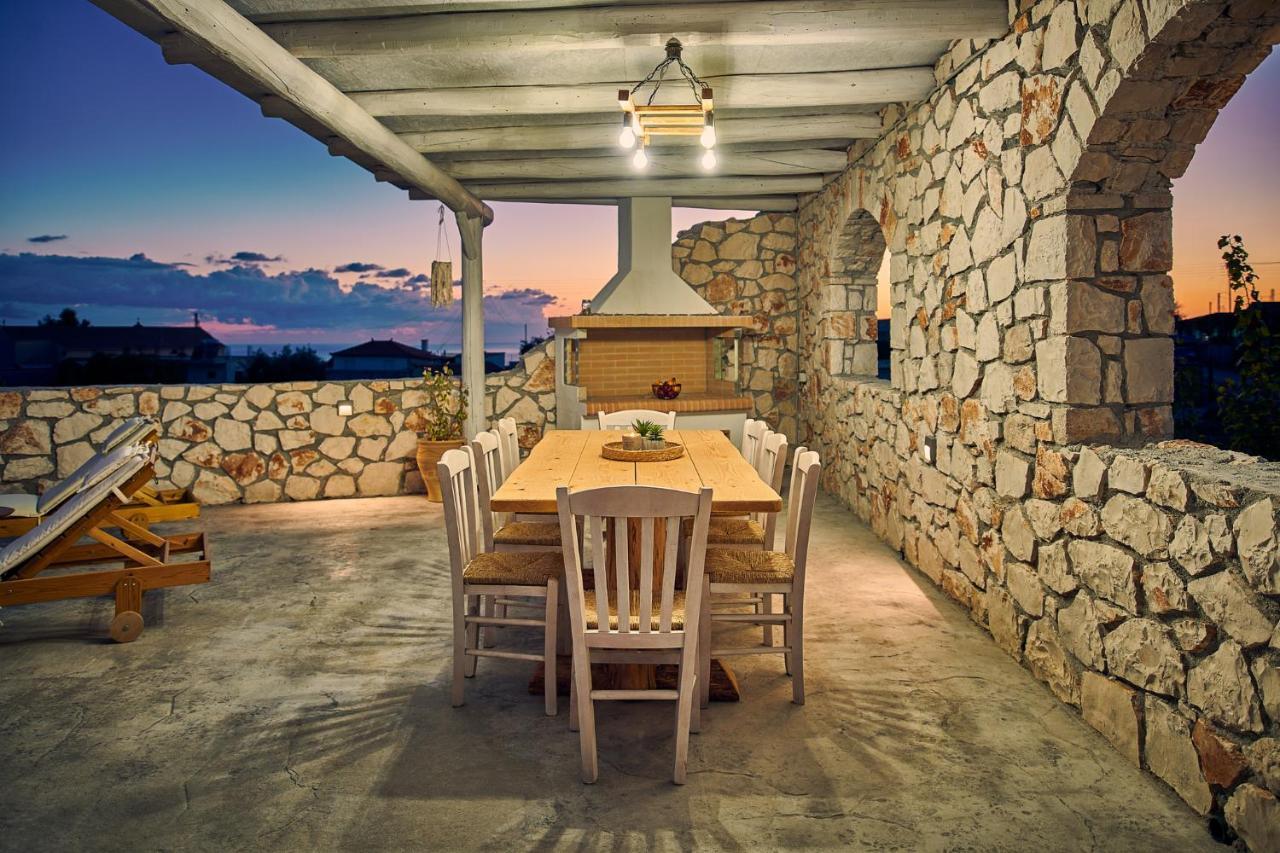 Ioanna Chateau - Luxury Stone Villa Maries  Exterior foto