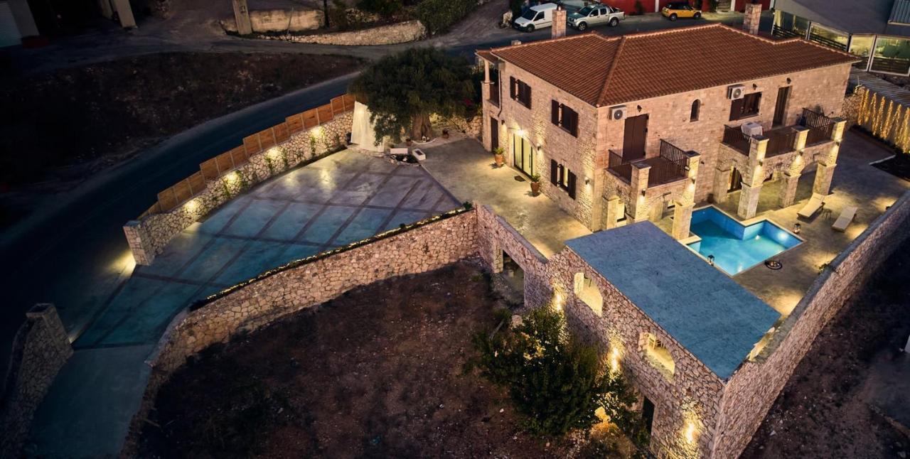 Ioanna Chateau - Luxury Stone Villa Maries  Exterior foto